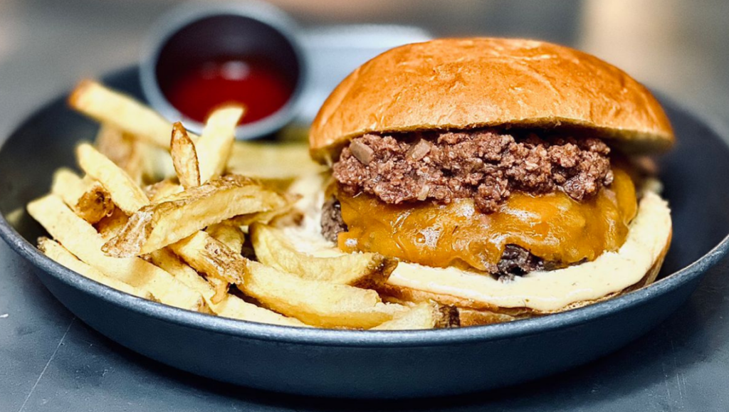patatas fritas con tu hamburguesa
